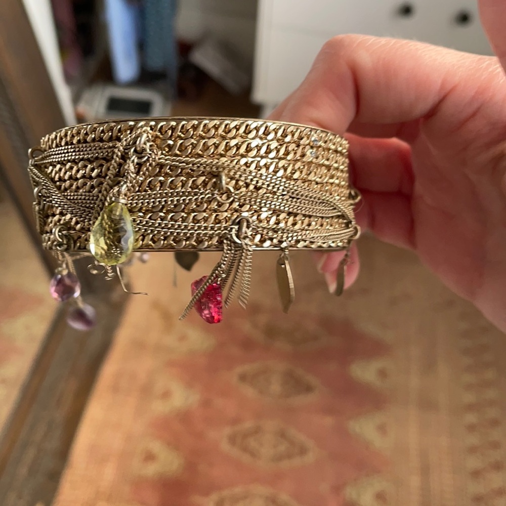 Large cuff bracelet